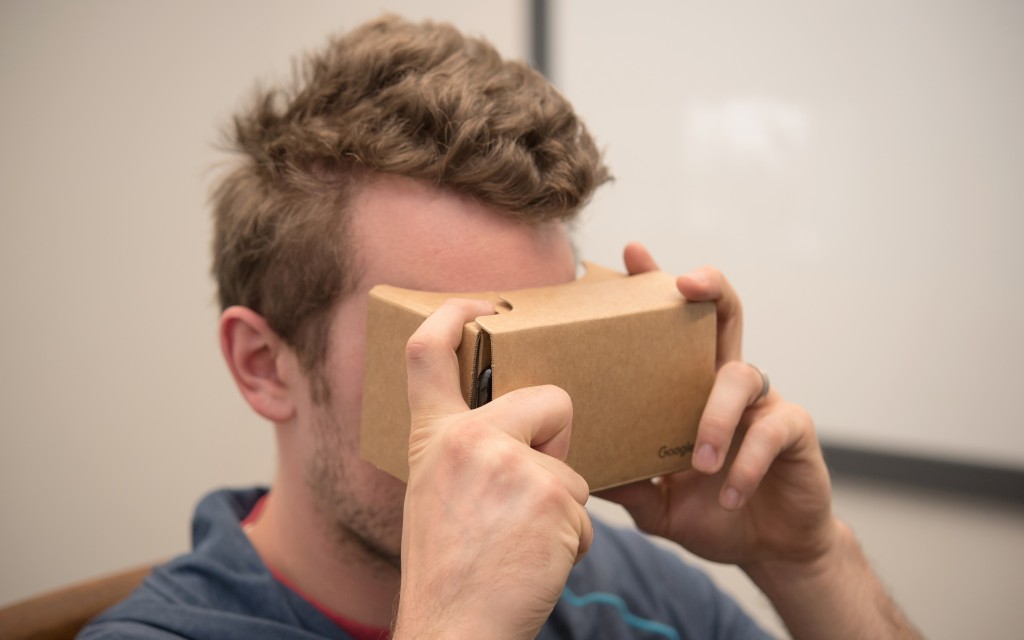 google cardboard - cardboard isn't very comfortable to wear on your face, especially...