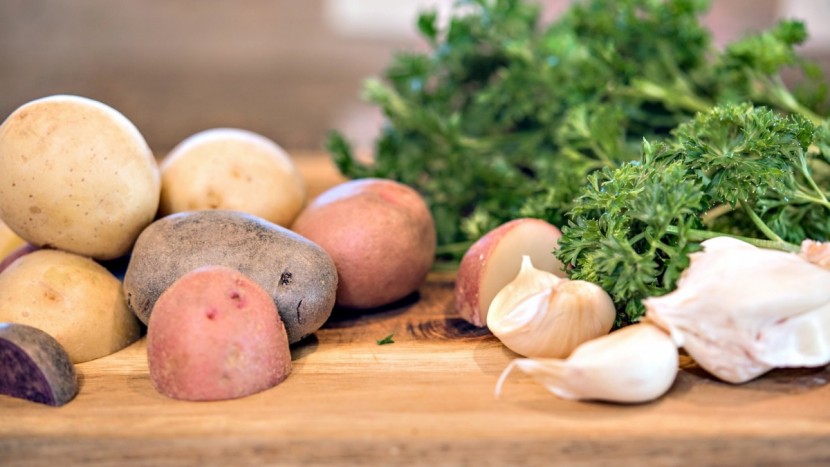 prepping for just a small portion of our cooking tests.