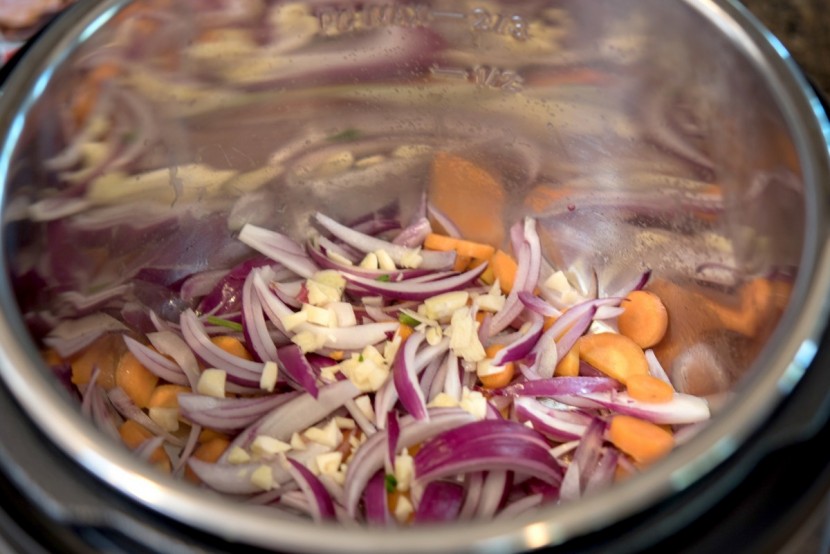 pressure cooker - being able to saute right in the pot makes a pressure cooker much...