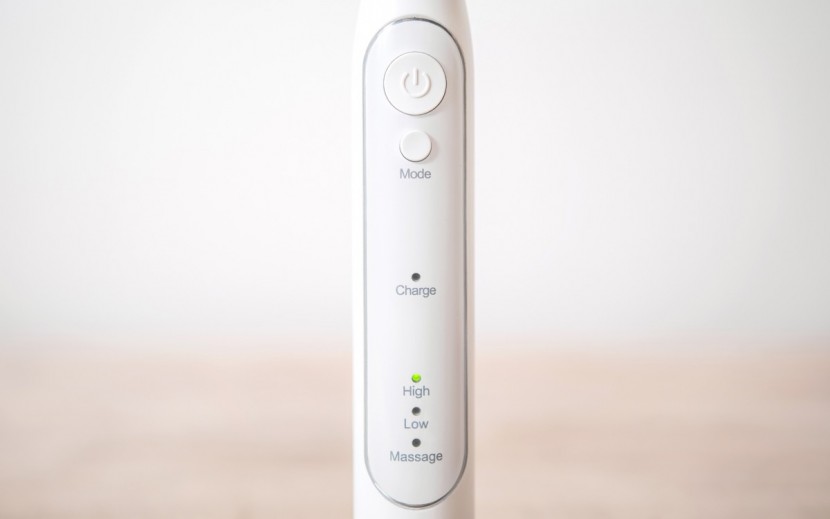 waterpik complete care 9.5 - the interface on the waterpik complete care 9.5.