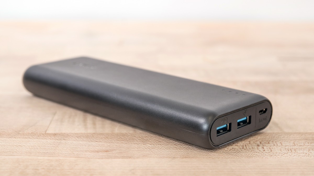 Anker PowerCore Speed 20000 Review (The Anker PowerCore Speed 20000.)