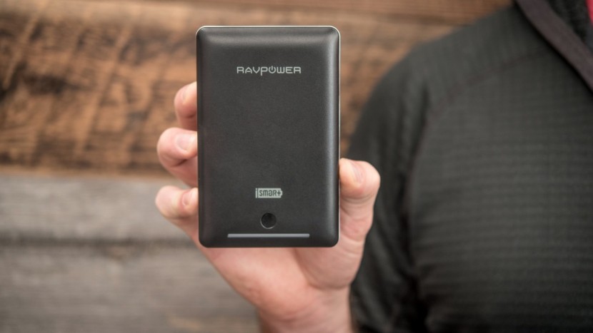 this portable battery from ravpower has some bulk to it.