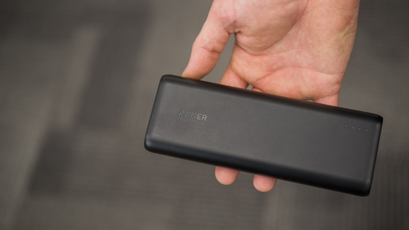 anker powercore speed 20000 - this is one of the larger and heavier batteries that we tested.