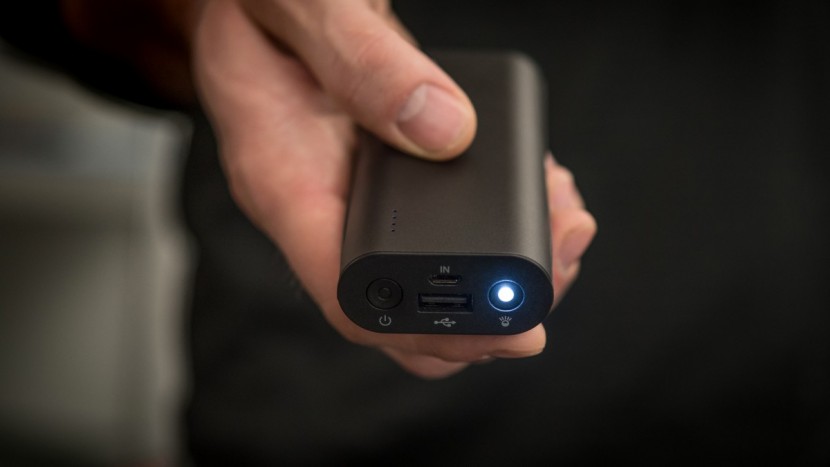 jackery bolt 6000 - the integrated flashlight is handy if you don&#039;t want to pull out...