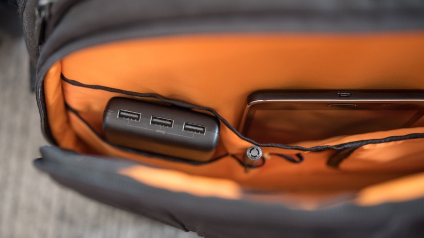 power bank - even the largest batteries are quite easy to carry in a bag or...