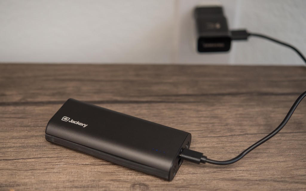 jackery bolt 6000 - this portable charger recharges relatively quickly.
