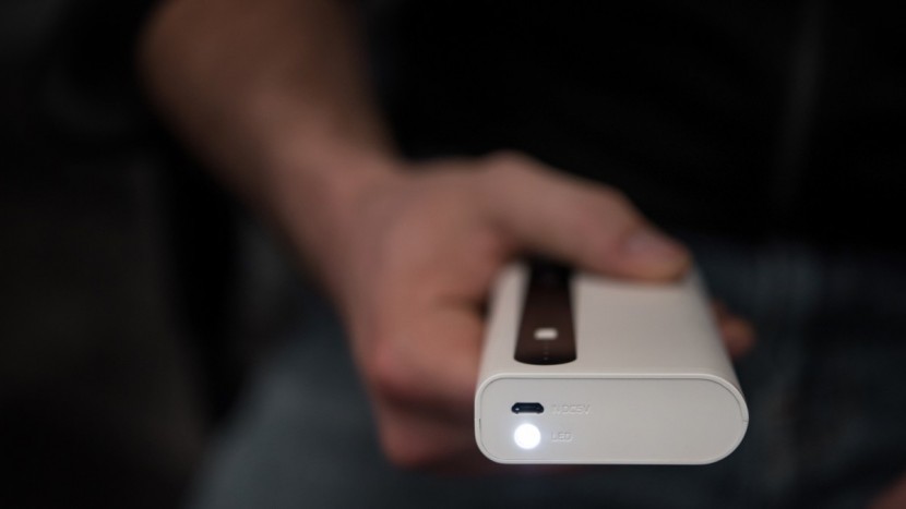 the aibocn can double as a flashlight.