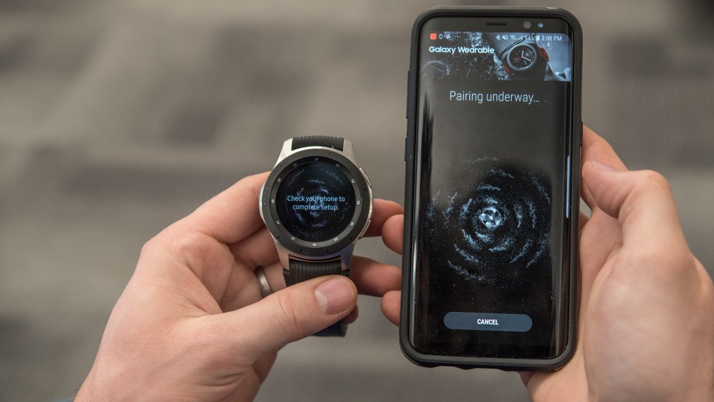 samsung galaxy watch - this is one of the easier smartwatches to use.