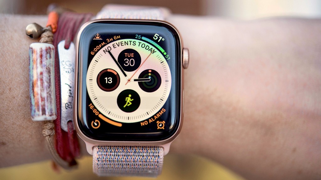 apple watch series 4 - you can customize the different watch faces to match your preferences.