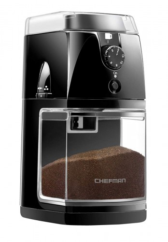 chefman electric burr coffee grinder review