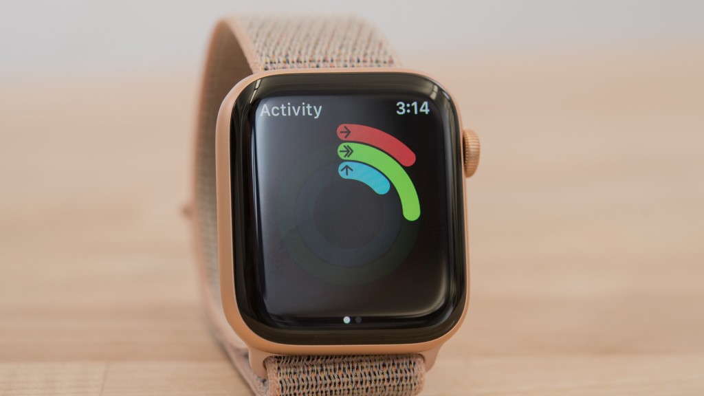 apple watch series 4 - the activity rings that the series 4 encourages you to close each day.