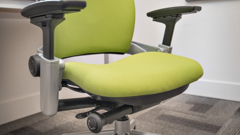 steelcase leap - we particularly like the backrest on the leap.