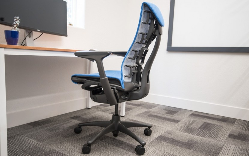 office chair - while most of us thought the embody&#039;s armrests were comfortable...