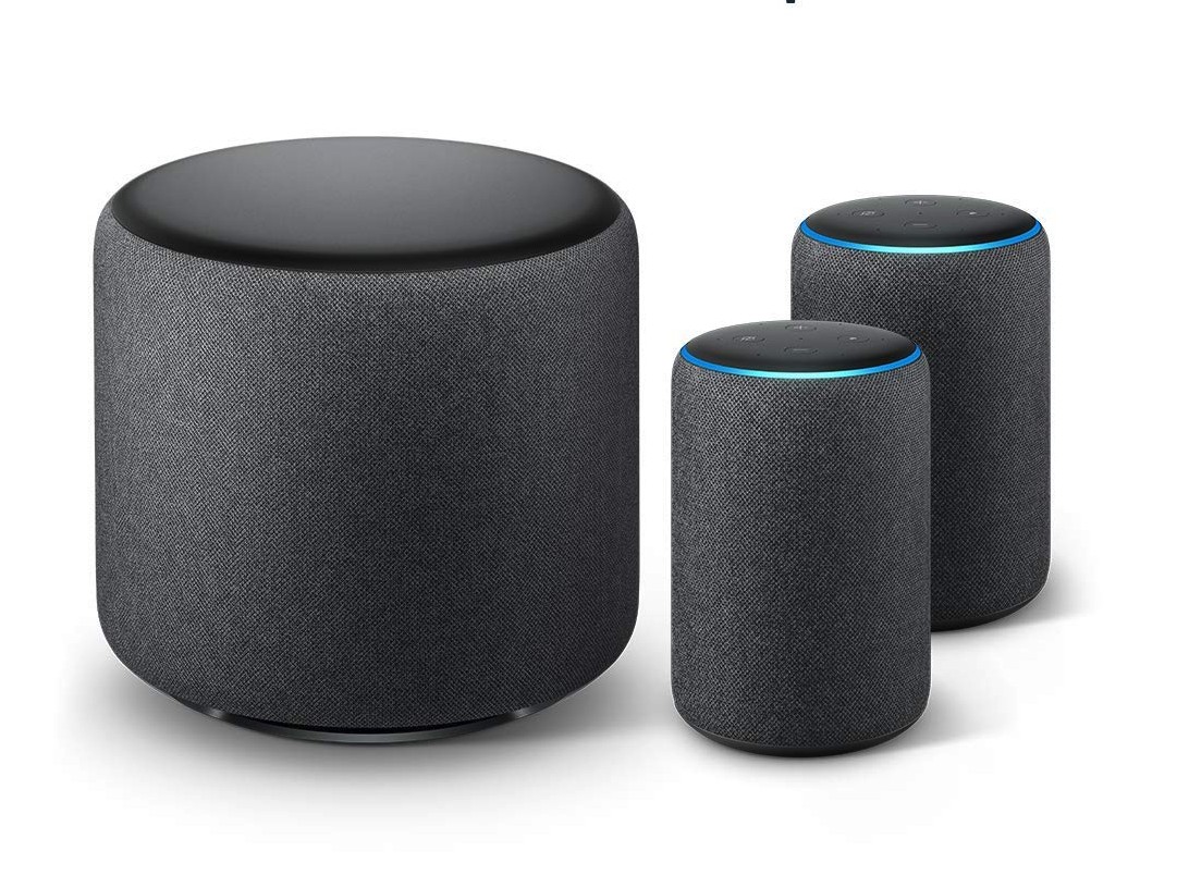 Echo Dot 3 Smart Speaker Refurbished Grey