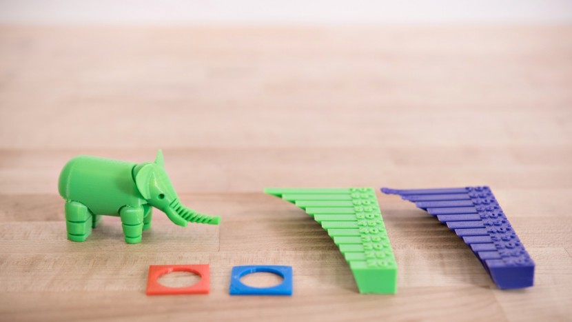 flashforge finder - the elephant&#039;s legs and head moved, but there were a handful of...