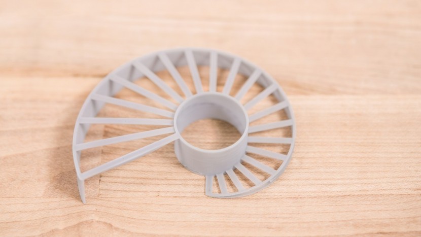 anycubic photon - the spiral bridging test came out almost perfect, with only one...