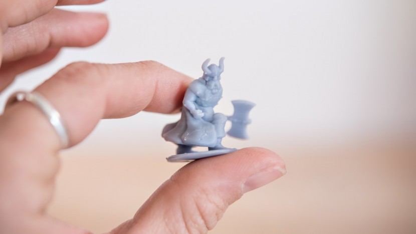 anycubic photon - even small figurines exhibit fine details.