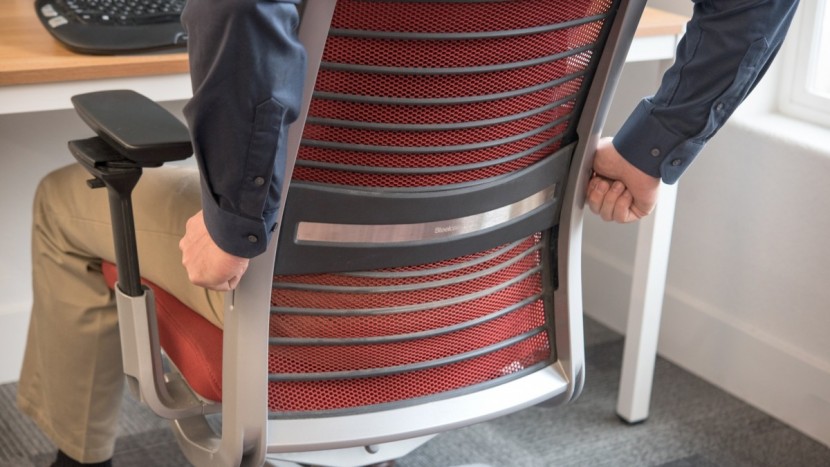 steelcase think - the think has a solid set of adjustable features.