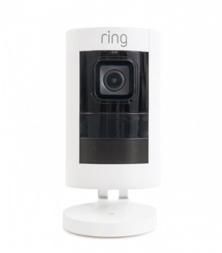 ring stick up cam wired security camera review