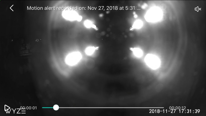 wyze cam v2 - glass confuses the wyze cam v2&#039;s night vision, often resulting in...