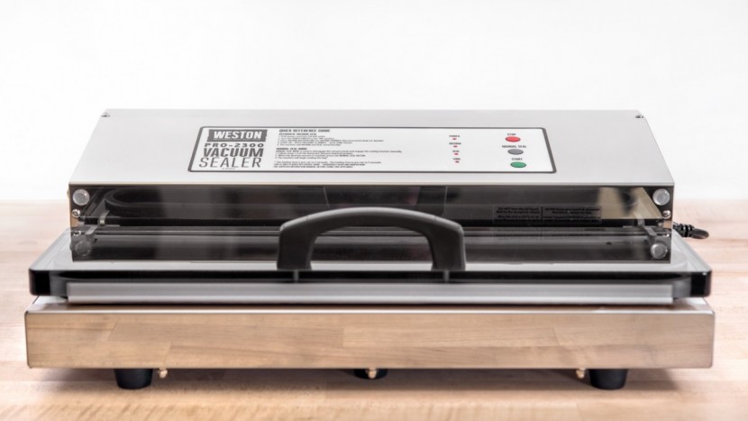 vacuum sealer - the weston pro is ready for commercial use, delivering a thick seal...