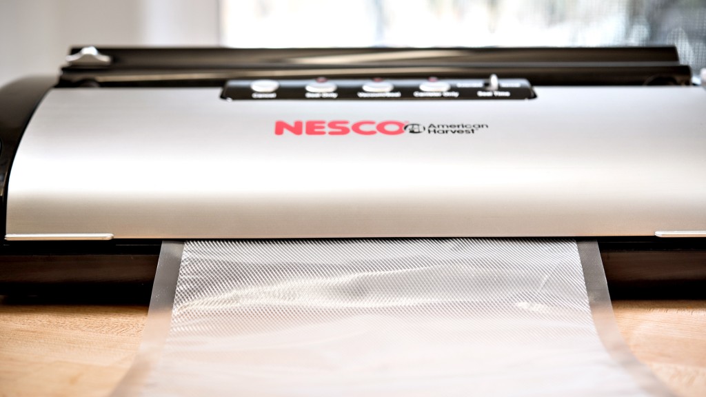 Nesco VS-02 Vacuum Sealer (130-Watt; Black & Silver) & Sealer Bags, 50 ct (11 inch x 16 inch)