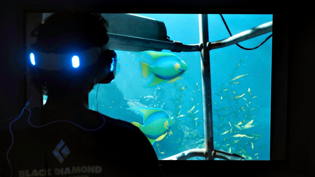 playstation vr - the playstation camera has some trouble tracking if it is too dark...