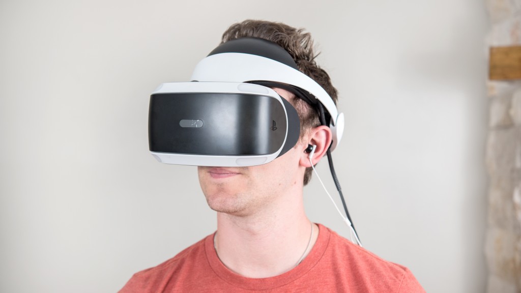 playstation vr - the weight of the psvr felt evenly distributed around the head and...