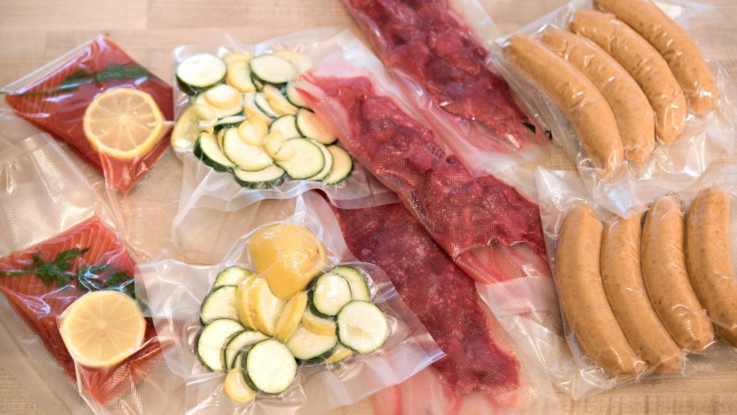 vacuum sealer - some foods are much easier to vacuum seal than others, as delicate...