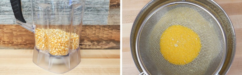 cleanblend commercial blender - the cornmeal wasn't evenly ground.