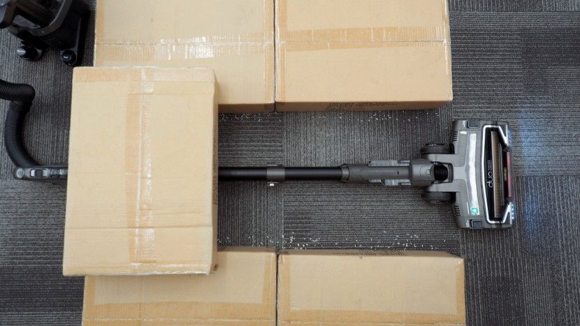 shark apex duoclean zero-m - the lift-away feature greatly increases the apex&#039;s reach underneath...