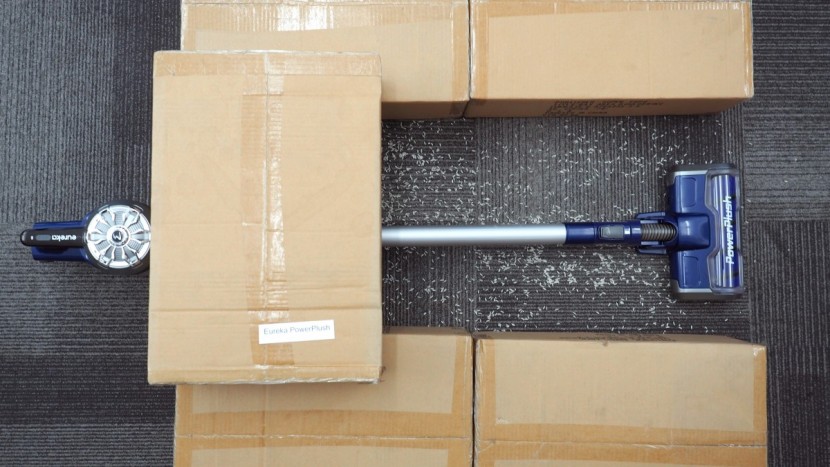 eureka powerplush - the powerplush easily cleans under furniture.