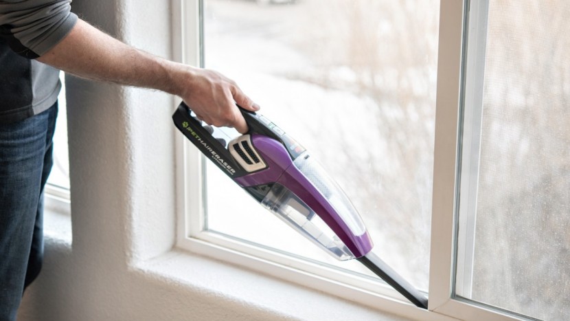 the crevice tool on the pet hair eraser is thin making it easier to...