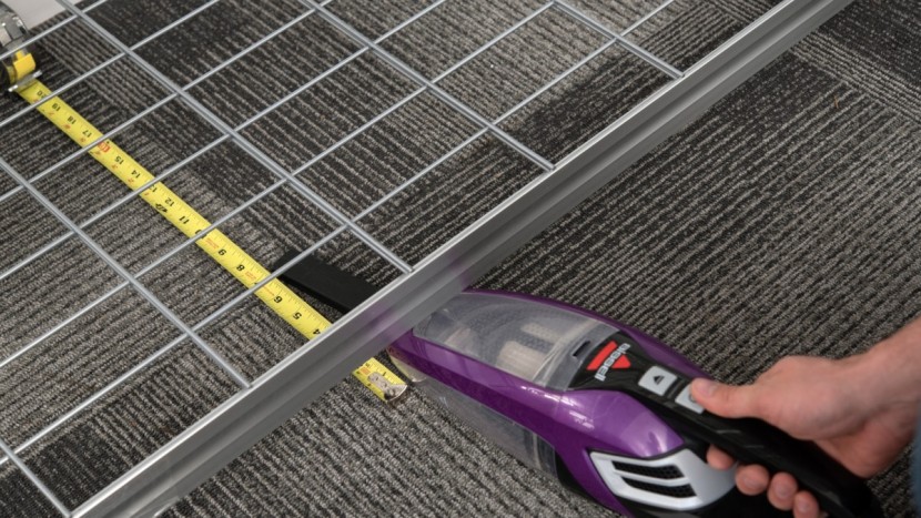 even with the crevice attachment, the pet hair eraser didn't have a...