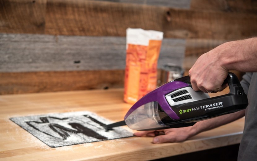 bissell pet hair eraser - dusting a large area with the crevice tool isn&#039;t very efficient, but...