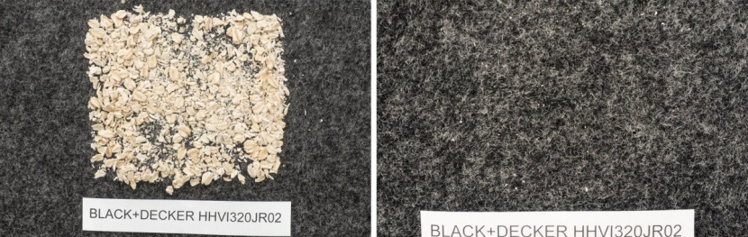 black+decker hhvi320jr02 - the &#039;jr02 sucked up all the oats with ease.