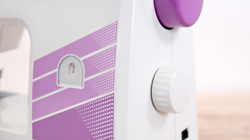 spiegel sp 3201 - the stitch selection knob on the sp 3201.