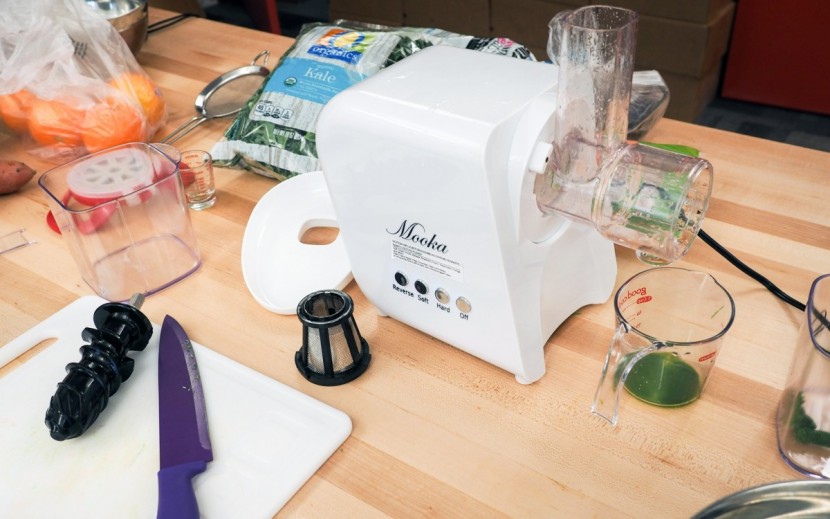 mooka slow masticating - the mooka performed fairly well in our juice quality tests.