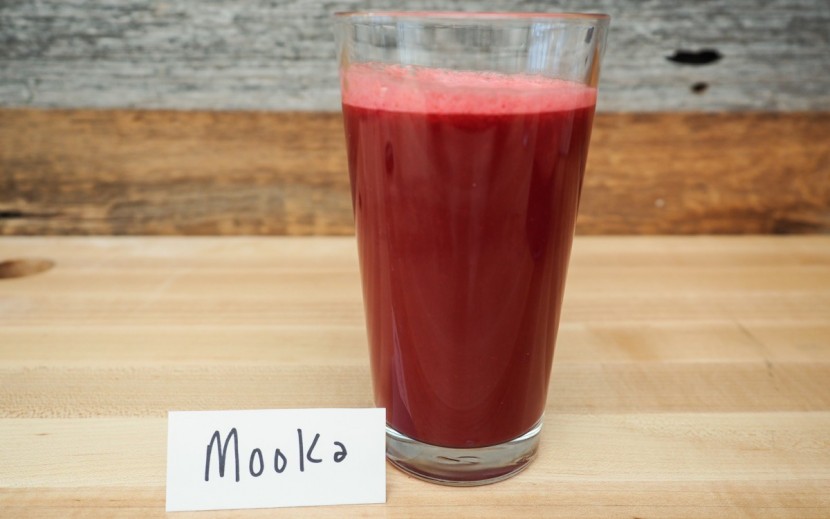 mooka slow masticating - the texture of the beverage made by the mooka was good but the...