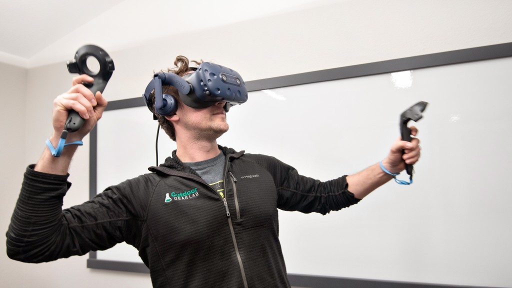 htc vive pro - the sensors have no trouble tracking your movements.