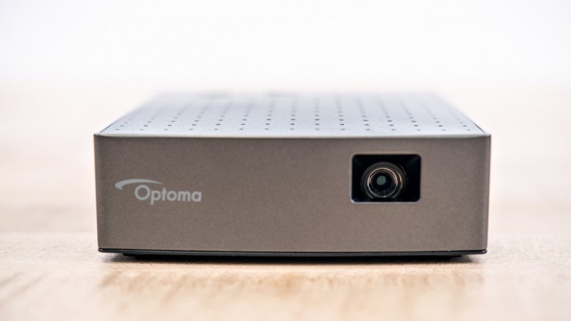 optoma lv130 - with no leg or anything to adjust the lv130&#039;s angle, you either need...