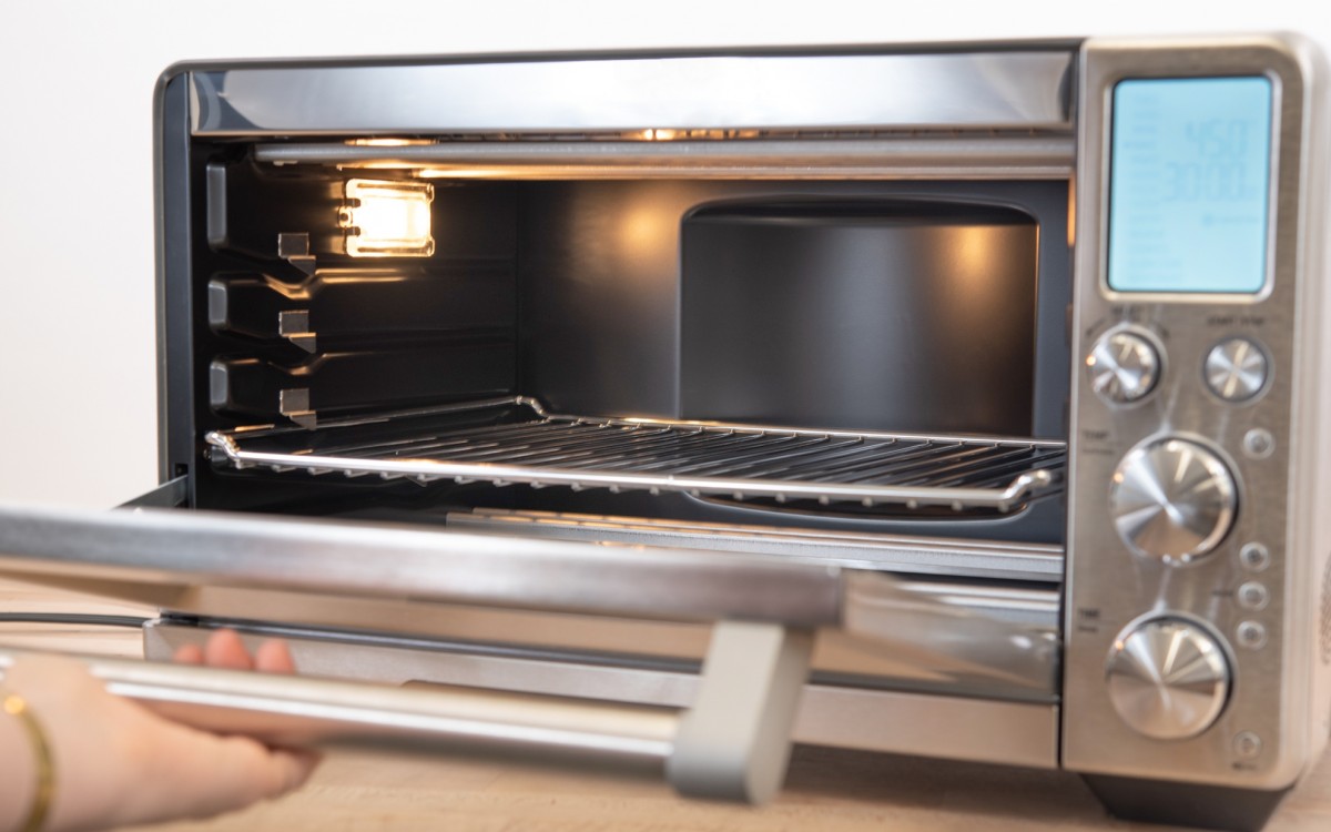 Breville Smart Oven Air Fryer Toaster Oven, Black Truffle, BOV860