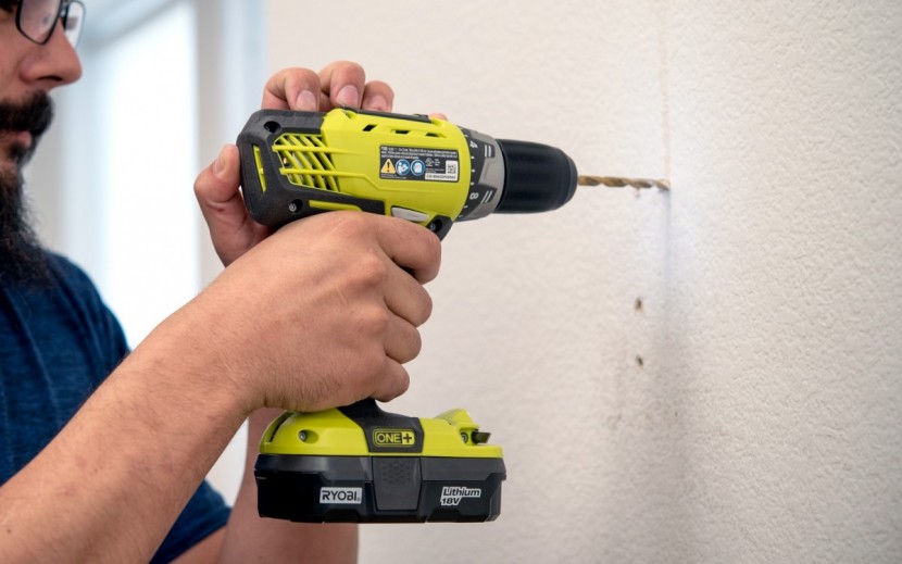 drill - most cordless drills can handle the simple task of drilling through...