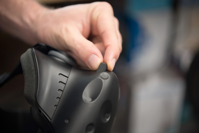 htc vive - you can make slight lens width adjustments on the vive with a small...