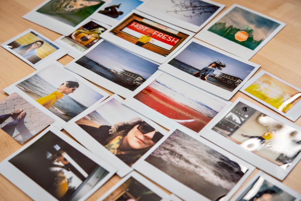 instant camera - each camera produces photos with their own quirks and style.