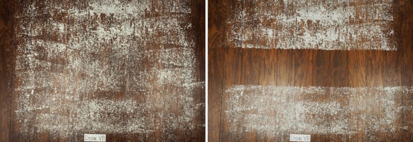 dyson v11 animal - flour was no match for this model.