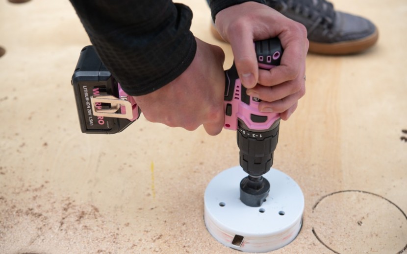 workpro 20v drill driver set - some companies target specific audiences with their colors.