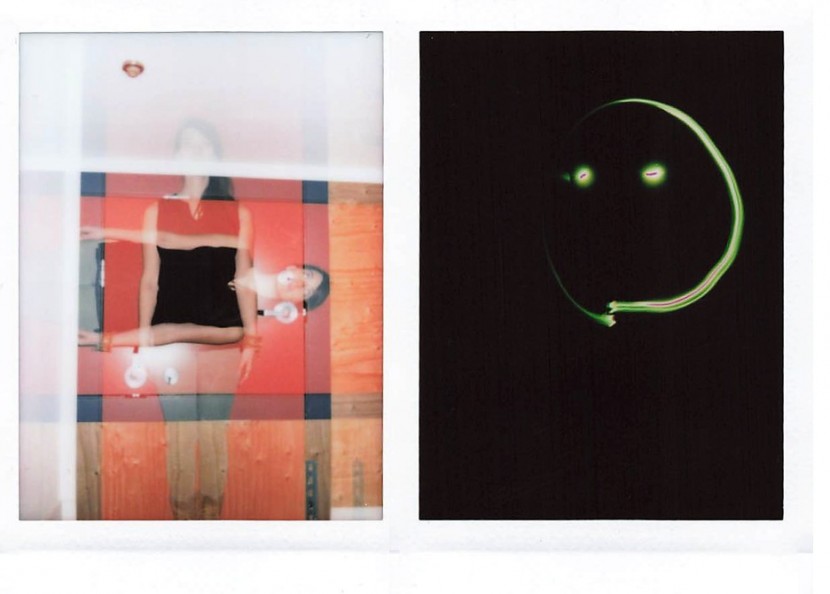 fujifilm instax mini 90 neo classic - examples of using the double exposure and bulb modes.
