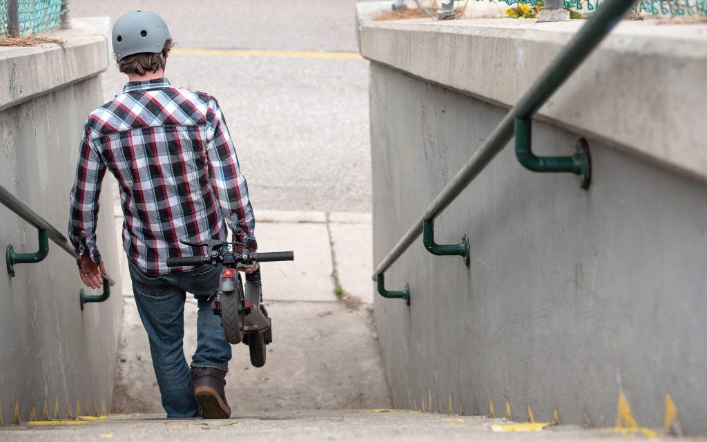 megawheels s5 - the s5 is easy to fold and reasonably comfortable to carry.