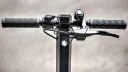 electric scooter - single handle dual brake system (front electronic, rear disk) makes...